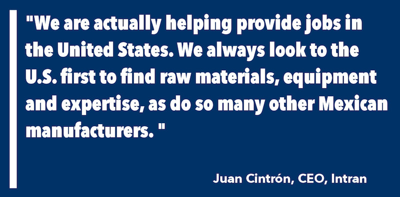 intran ceo mexican manufacturers