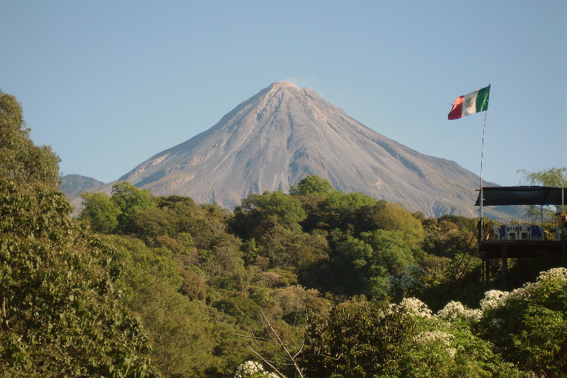 Mexico volcano